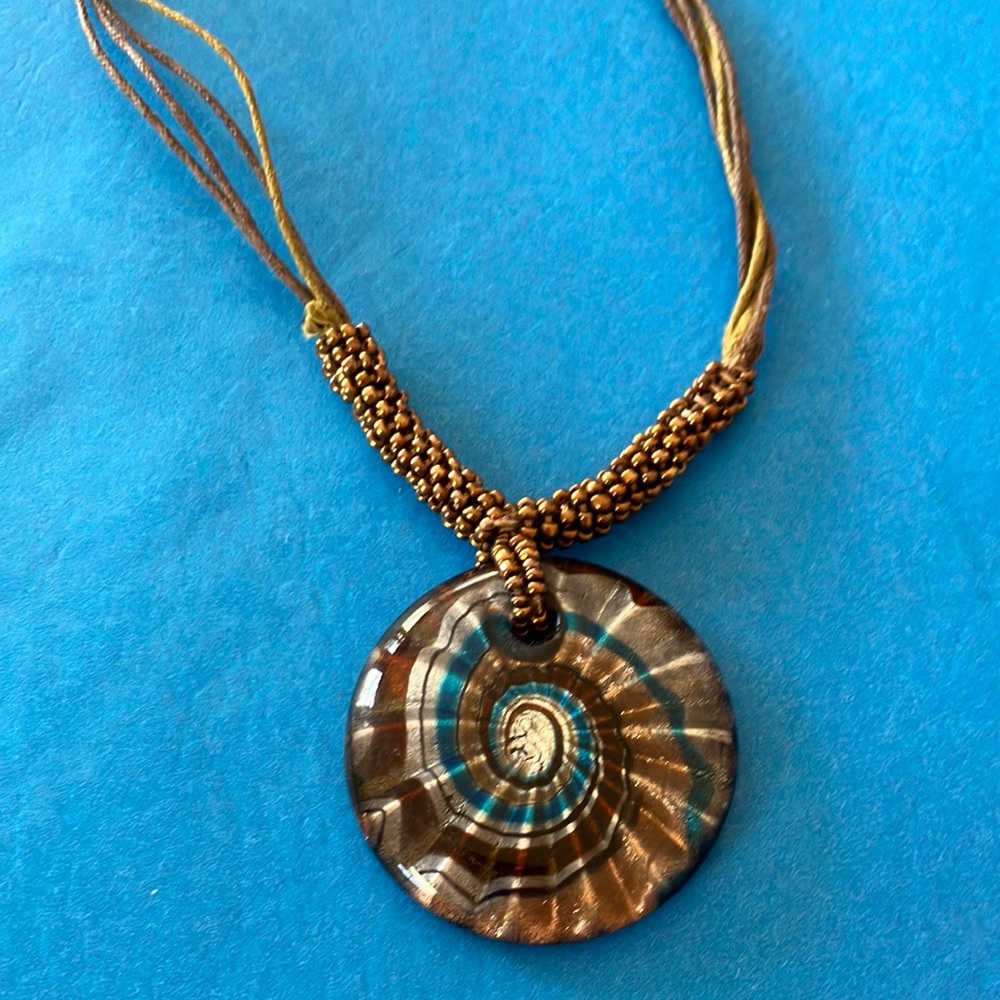 Glass pendant